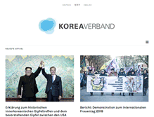 Tablet Screenshot of koreaverband.de